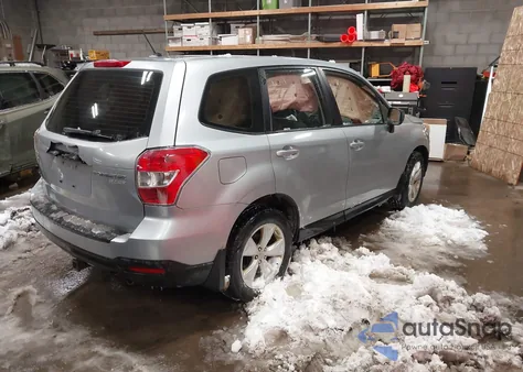2014 Subaru Forester 2.5I z USA, uszkodzony, nr VIN JF2SJAACXEH467490